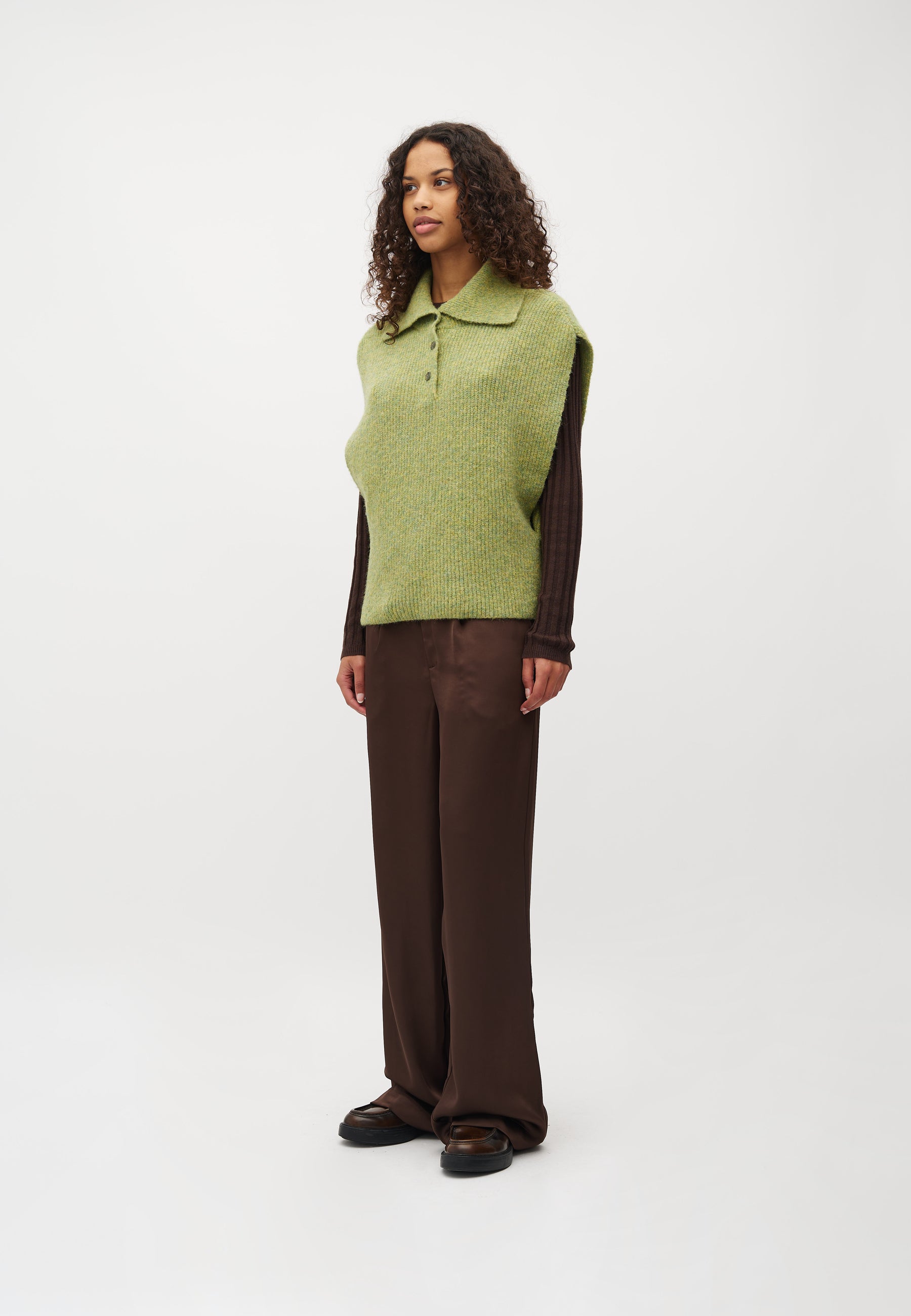 Tristiana-M_Lime Melange_Model_3