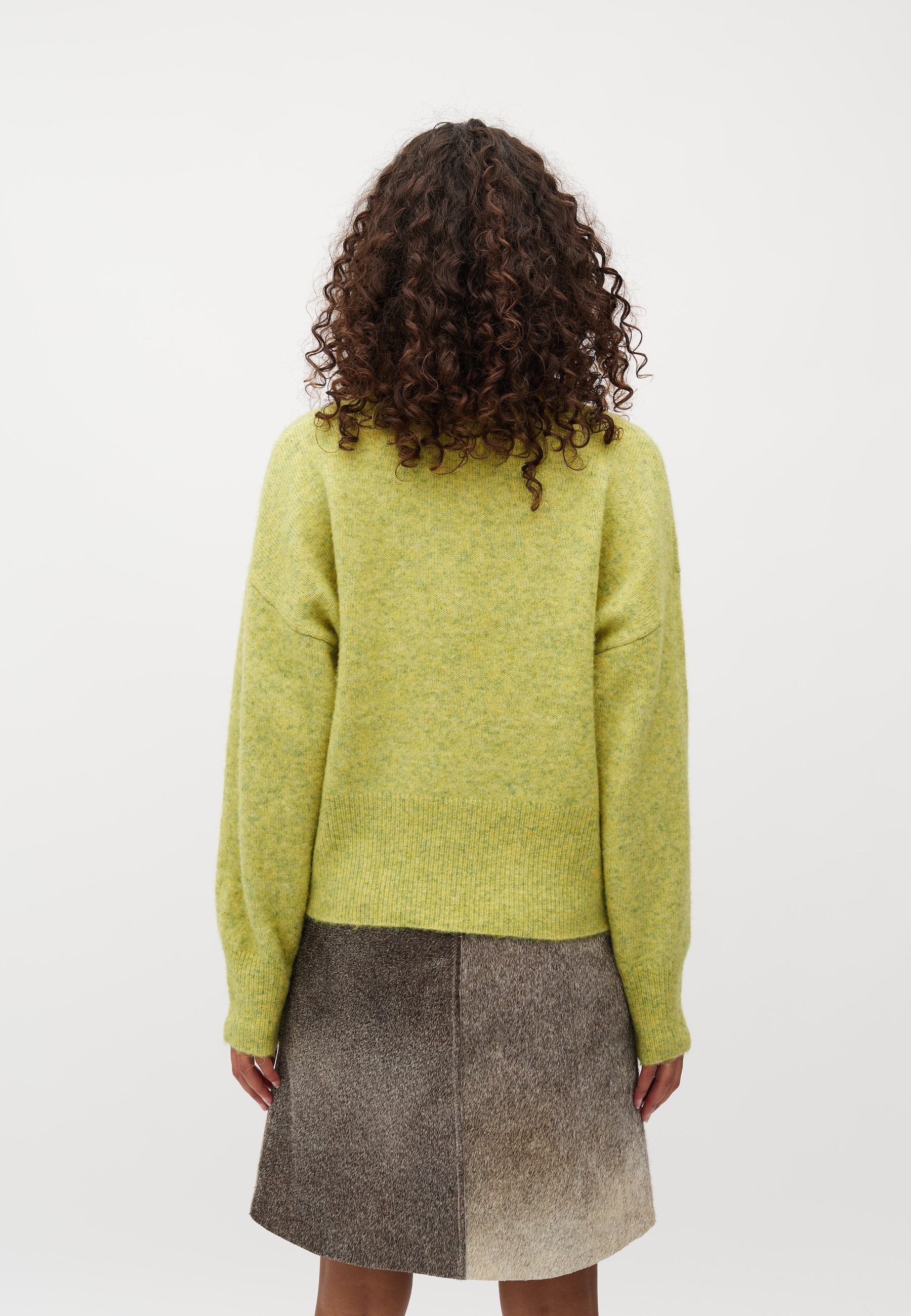 Sadi-M_Sunny Lime Melange_Model_2