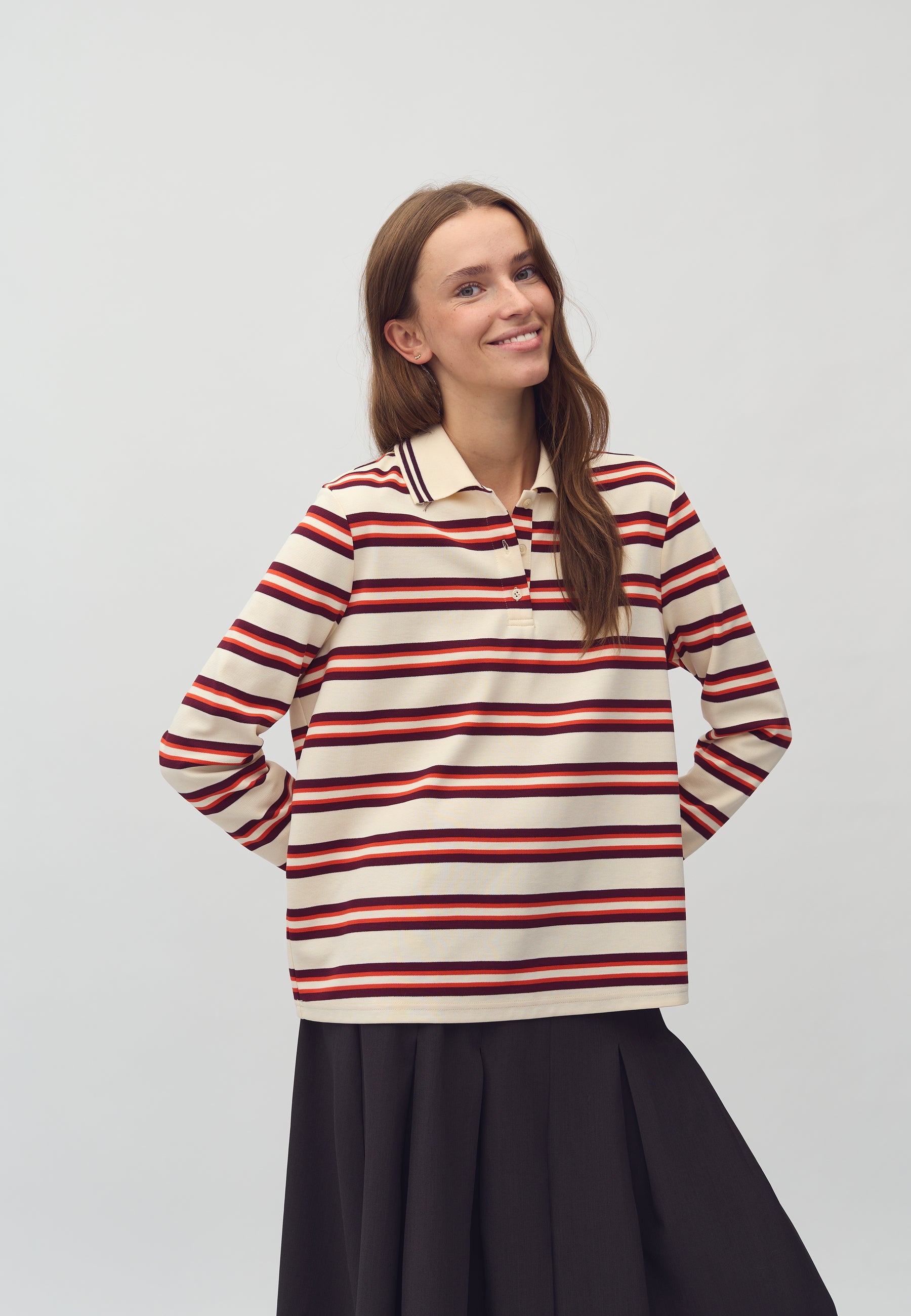 Polla-M_Spring Stripe_Model_