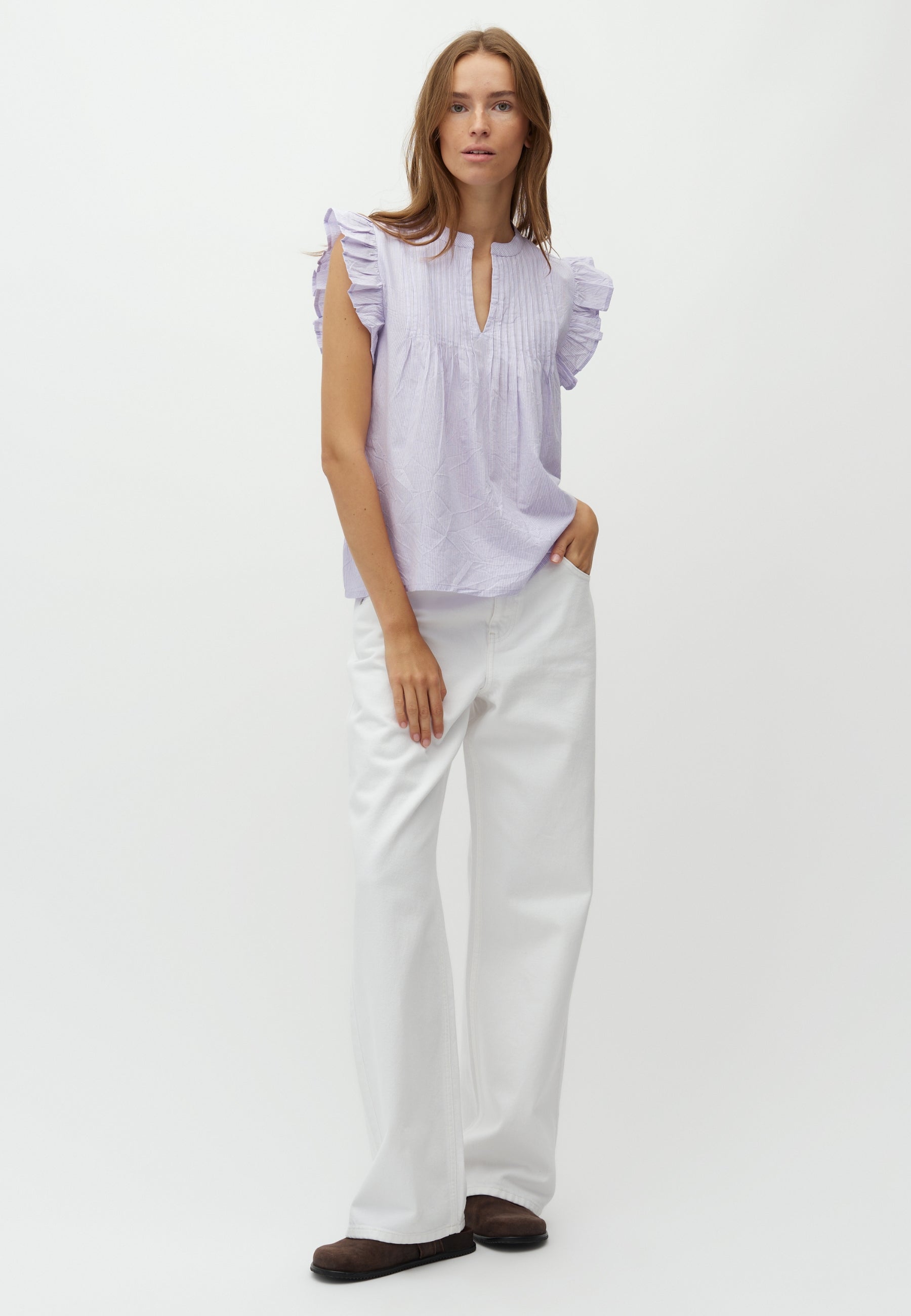 Gemala-M_Lillac Sugar Stripe_Model_3