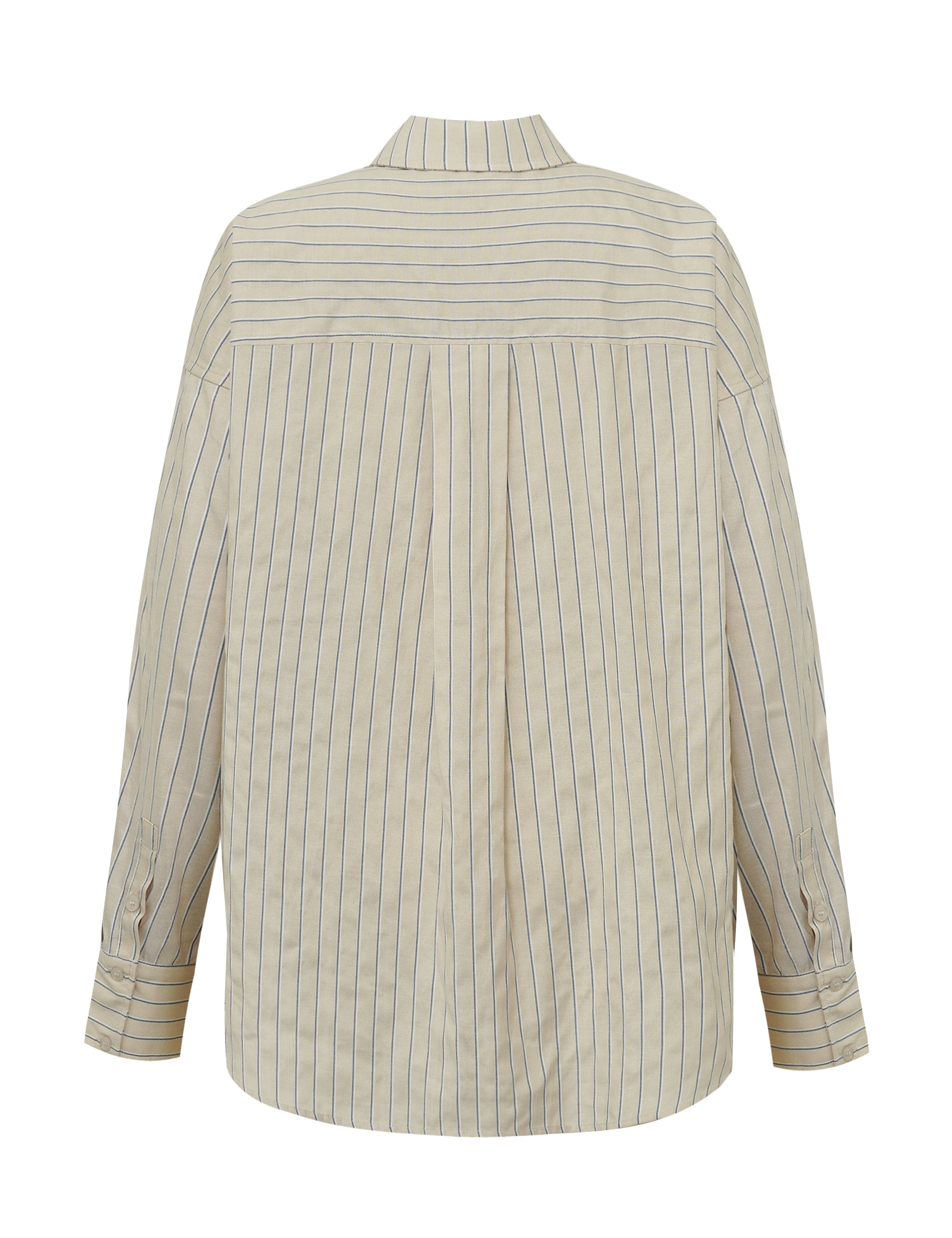 Brisa Boxy-M_Beige Blue Stripe_Packshot_1