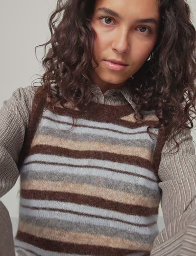 Flavin-M_Friday Mutli Stripe Brown_Video_4